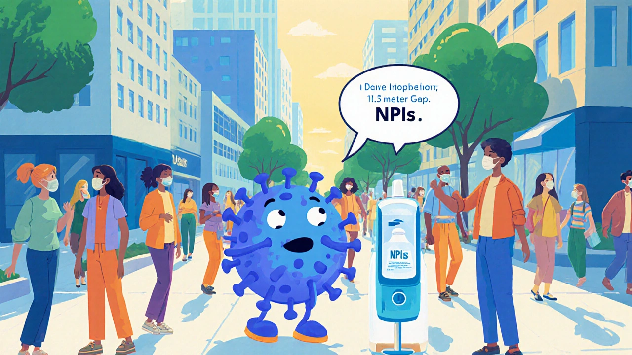 How Non‑Pharmaceutical Interventions Can Contain a Novel Influenza Outbreak