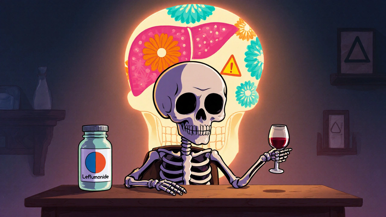 Leflunomide and Alcohol: Why Mixing Them Can Be Dangerous