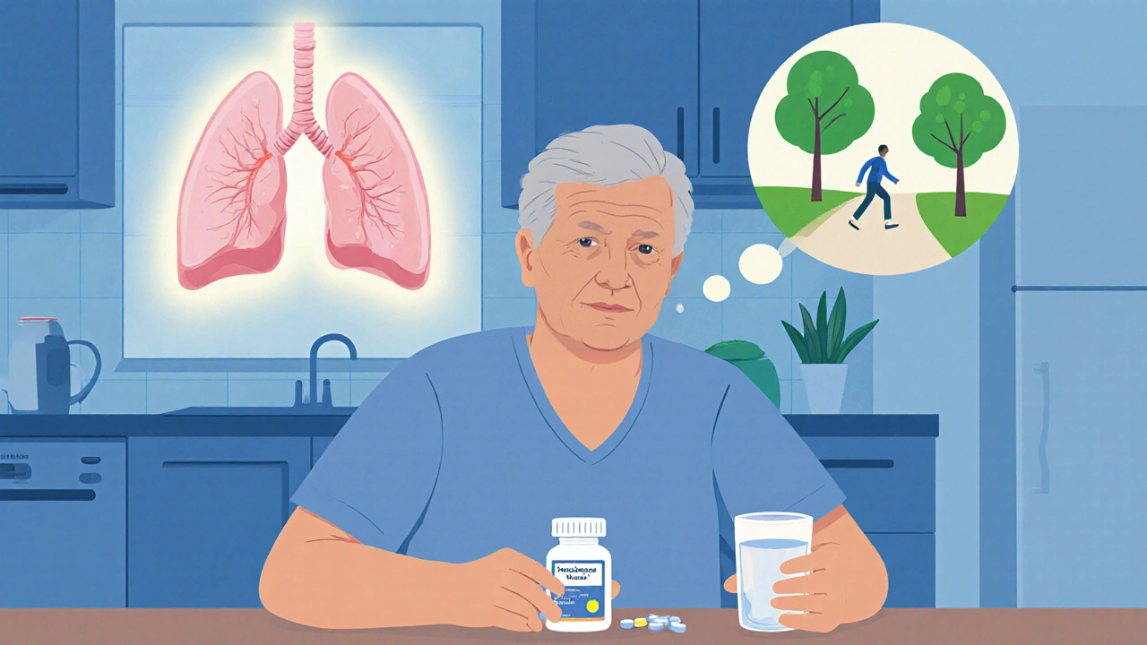 Pirfenidone + Exercise: Boost Physical Activity Benefits for IPF Patients