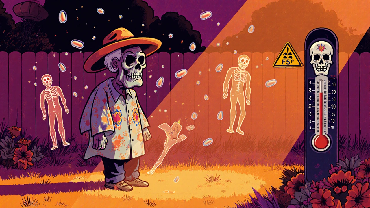 Heat Exposure Precautions with Diuretics and Anticholinergics