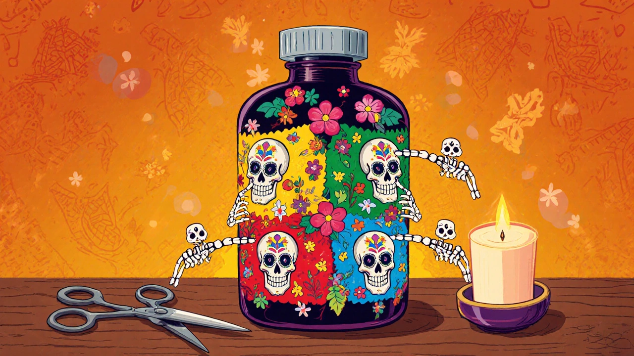 Pharmacy Auxiliary Labels: What the Color Stickers on Your Medicine Bottles Really Mean