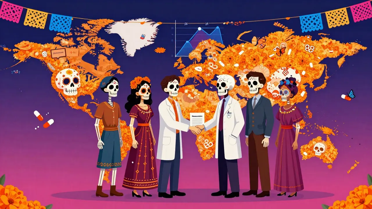 Global skeletons shaking hands over harmonized drug guidelines