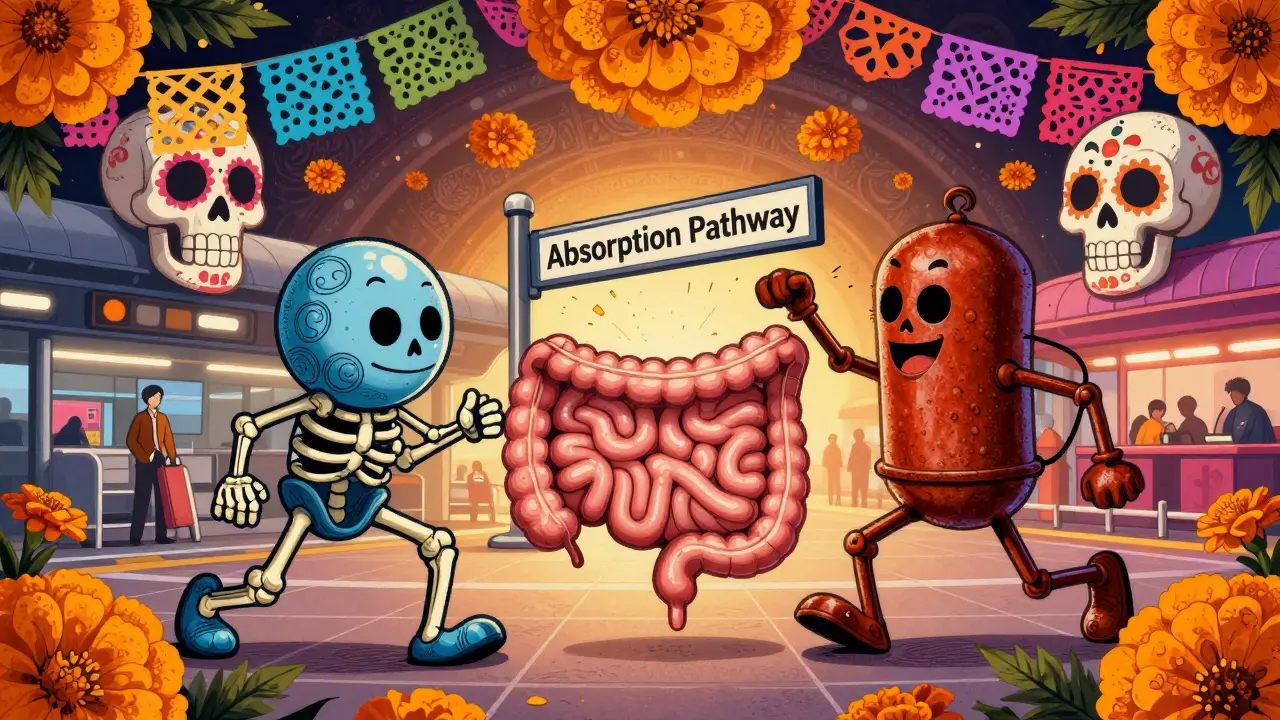 Calcium and Iron Supplements with Medications: Absorption Problems