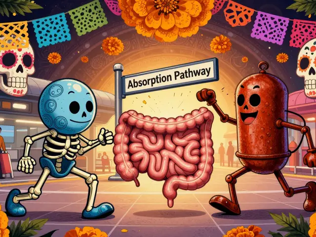 Calcium and Iron Supplements with Medications: Absorption Problems