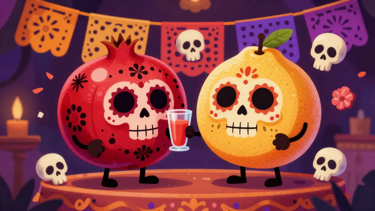 Pomegranate Juice vs. Grapefruit: Do You Need to Worry About Drug Interactions?